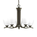 Progress 27317 P400063-020 Laird 5-Light Chandelier Ceiling Light, Antique Bronze
