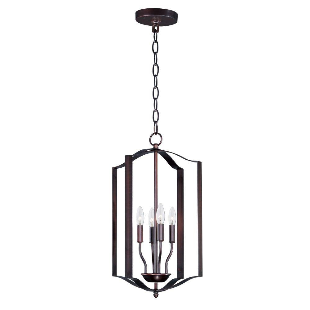 Maxim Lighting 10036OI Provident 4 Light 15 inch Oil Rubbed Bronze Pendant Ceiling Light