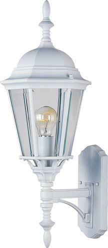 Maxim Lighting 1003WT Westlake 1 Light 24 inch White Outdoor Wall Mount Light