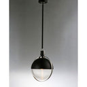 Maxim 10080CLBKSN Axiom 1 Light 12.25 inch Black Satin Nickel Pendant Ceiling Light