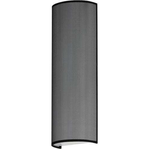 Maxim Lighting 10228BO Prime LED 6 inch ADA Wall Sconce Wall Light Black Organza