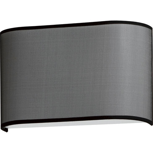 Maxim Lighting 10239BO Prime LED 8 inch Tall Wall Sconce Wall Light in Black Organza
