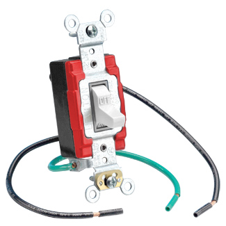 Leviton 1244-W 20 A 120/277 VAC Wall Plate White