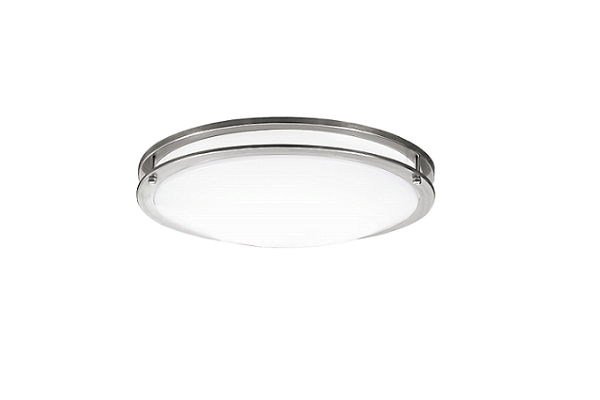 HY-DR12-16W-5CCT-EM - 12 Inch Double Ring LED Surface Mount 16W 5CCT Emergency Battery ETL
