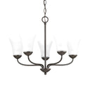 Progress 203607 P4770-20 Classic 5-Light Chandelier Ceiling Light, Antique Bronze
