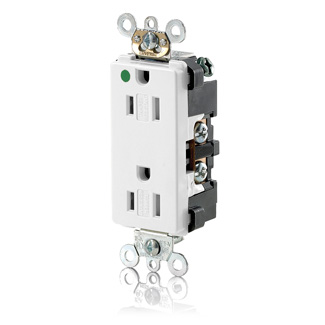 Leviton 16262-SGW 15 A 125 VAC Switches & Receptacle White