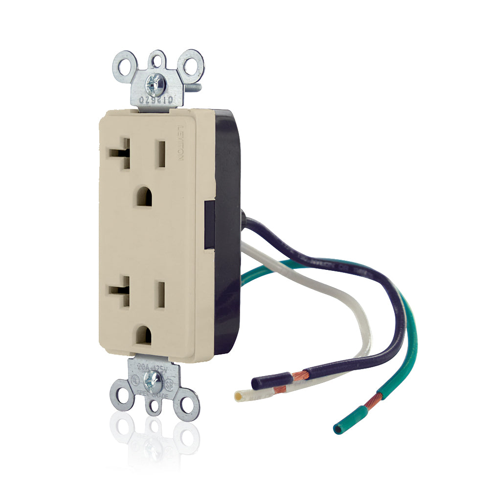 Leviton 16352-CI 20 A 125 VAC Switches & Receptacle