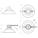 Envision CADM-10-WH 10" CADM: White Reflector + Trim