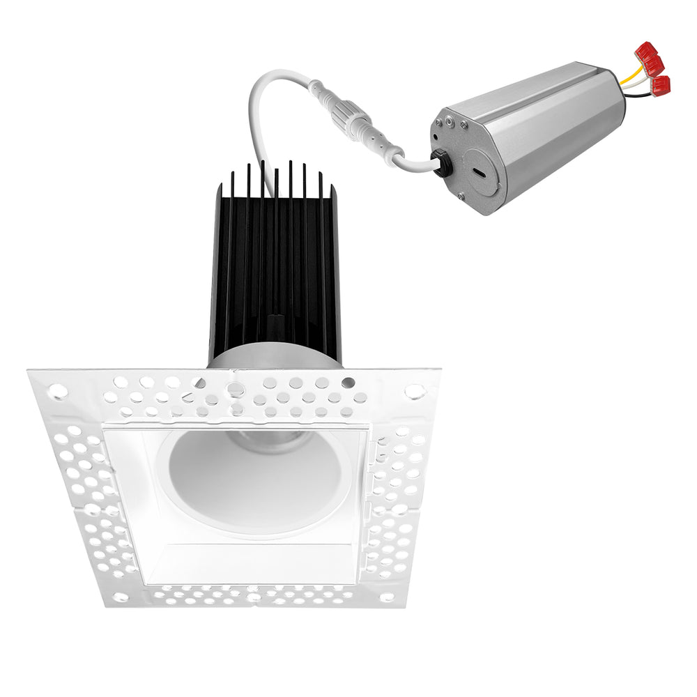 Envision LED-DLJBX-TML-2SQ-15W-5CCT-WH 2" Square Downlight: Trimless-Line, White