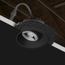 Envision LED-DLJBX-TML-GMB-2R-8W-5CCT-BLK 2" Gimbal Round Downlight: Trimless-Line, White