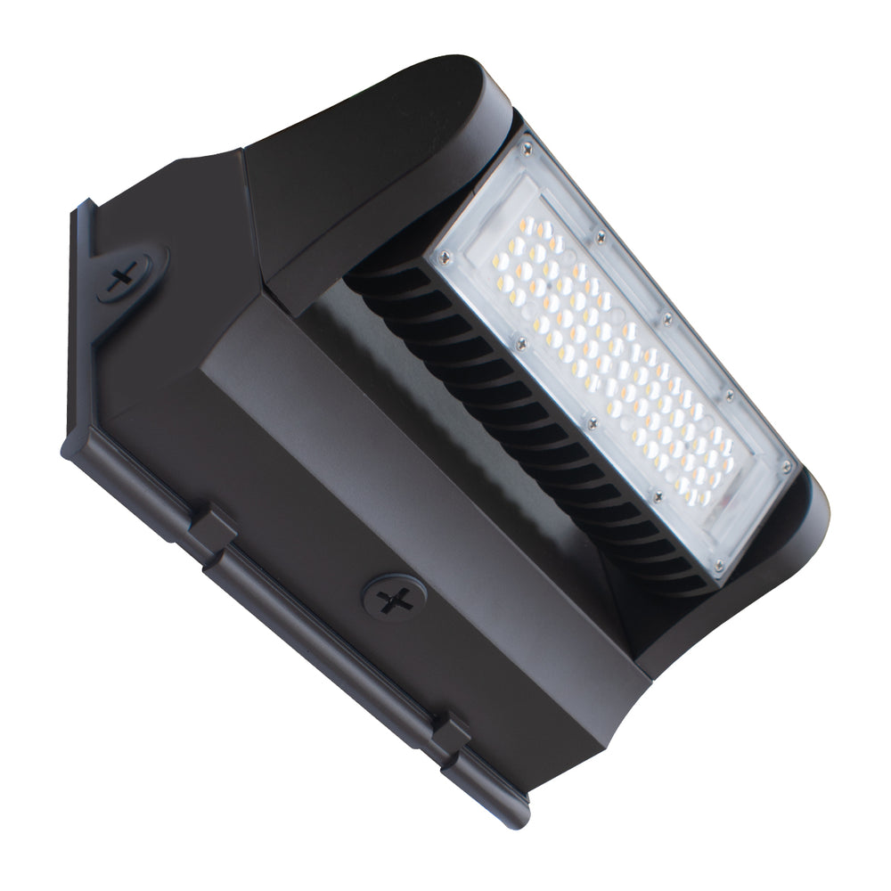 Envision LED-WPROT2-40WS-30K-BZ Wall Pack: R-Line One Module, Bronze