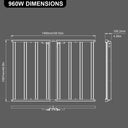 Envision QB-FSG-8B-7T960W Grow Light High Bay: Qube-Line, Silver