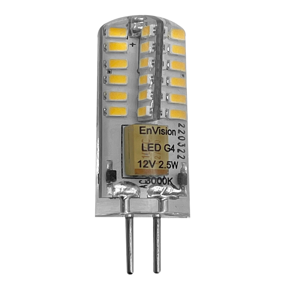 Envision LED-G4WP-2.5W-WW T3 (G4) Silicone IP67: Lux-Line, Clear
