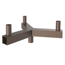 Envision TN-BH-SQ-180-3Y Tenon: Square Bullhorn 3-Head Y-Adapter, Bronze
