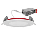 Envision LED-SL-PNL-6R-14W-5CCT-0/10V 6" Slim Panel Wafer 120-277V 0-10, White