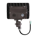 Envision LED-ARL-2P30-TRI-BZ-KN-PC Mini Flood: M-Line 1/2" Knuckle, 30/15w, Bronze