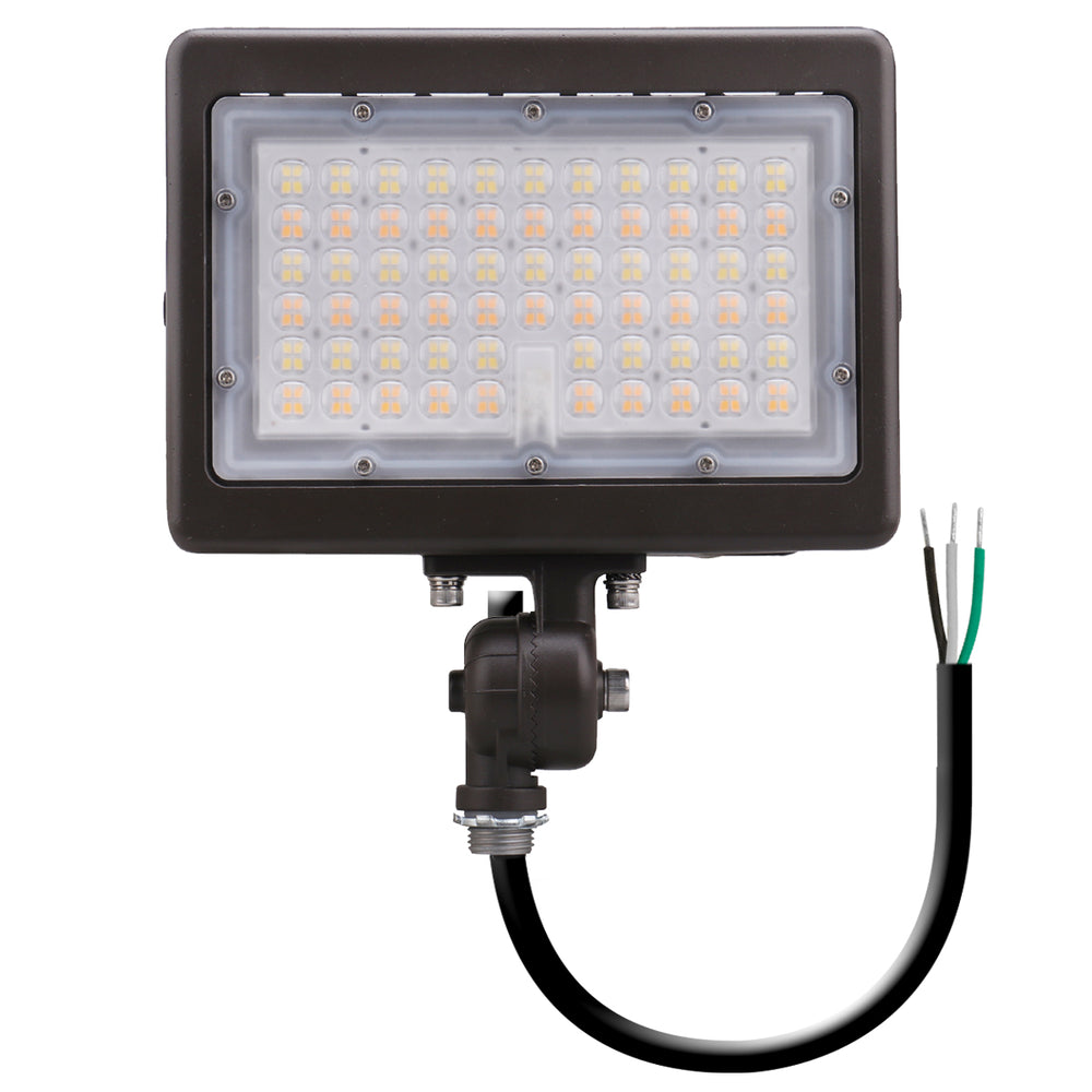 Envision LED-ARL-3P80-TRI-BZ-KN-PC Mini Flood: M-Line 1/2" Knuckle, 80/70/60w, Bronze