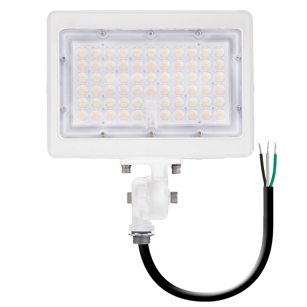 Envision LED-ARL-3P80-TRI-WH-KN-PC Mini Flood: M-Line 1/2" Knuckle, 80/70/60w, White