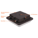 Envision LED-SQUC-3P60-TRI-BZ Square Canopy: ARCY-Line, 60/45/30W, Bronze