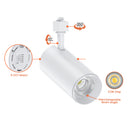 Envision LED-ATH-30W-5CCT-36D-WH Track Heads: ARCY-Line- H Style, White