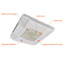 Envision LED-CP2-WH-150W-40/50K Large Square Canopy: Slim-Line, White