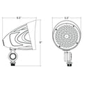 Envision LED-BLT-3P25W-TRI-BZ-KN-UNV Bullet Flood 1/2" Knuckle: MAGNA-Line, 25/20/15w, Bronze