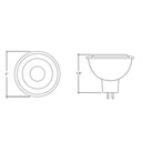 Envision LED-MR16-7W-50K-HD MR-16 LED: Lux-Line, White