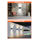 Envision LED-WSC-UD-15W-5CCT-BL Wall Sconce: M-Line, Black
