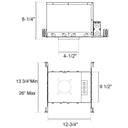 Envision C4-NC-ICAT-LED-FR-0/10V 4" Fire Rated New Construction Can 5-7 Day Lead Time