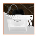 Envision LED-DLJBX-TML-4SQ-15W-5CCT-WH 4" Square Downlight: Trimless-Line, White