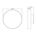 Envision LED-TSM-7R-15W-5CCT-WH 7" Round Surface Mount: Trimless-Line, White