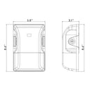 Envision LED-WPM-20W-TRI-F-BZ-PC Wall Pack: M-Line, Bronze