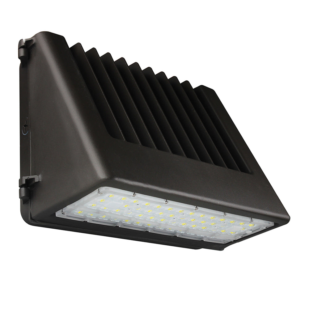 Envision LED-WPFC-5P80-TRI-BZ-PC Wall Pack: FC-Line, 80/64/48/32/16W, Bronze