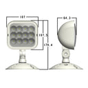 Envision LED-EM-RC-1 Remote Head - Single Square-, 1.5W, White
