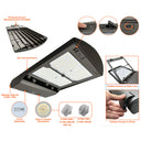 Envision LED-ARL3-OPT-5P150-TRI-BZ-UNV Area Light: OPTIC-Line (EZ-Optic Swap), 150/125/100/75/50w, Bronze