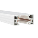 Envision TS3-8FT-SM-WH 8' Track Single Circuit 3-Wire w/ End Cap, White