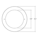Envision GR-4-WH 4" Goof Ring, Inner Dim: 4" Outer Dim: 8"