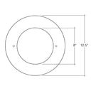 Envision GR-8-WH 8" Goof Ring, Inner Dim: 8" Outer Dim: 12.5"