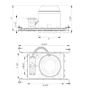 Envision C6-NC-ICAT-LED-0/10V 6" IC Rated Can: New Construction 5-7 Day Lead Time