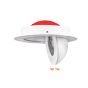 Envision LED-SL-FLT-4R-9W-5CCT-FR-WH 4" Floating Gimbal Downlight (Canless) White Round Module FIRE RATED