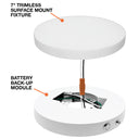 Envision TSM-7R-EMB-UNV TSM-7: EM Backup for All Models, 15w, White