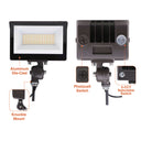 Envision LED-ARL3-ARC-3P60-TRI-BZ-UNV-KNT-PC Mini Architectural Flood: Arcy-Line, 60/50/40w, Bronze