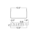 Envision ARL3-YK-240-450 ARL3: Yoke (Only works with Bolt-Line), Bronze