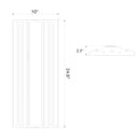 Envision LED-LHB-2FT-3P110-F-50K-UNV Linear Highbay: Slim-Line G2, 110/80/60w, White Frosted