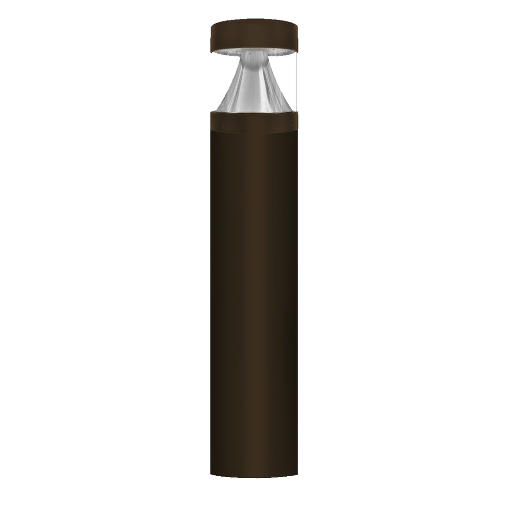 Envision BLD-3P22-RD-UNV-BZ-44 44" Bollard Base: Round Bronze, 22/16/12W