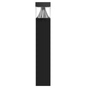 Envision LED-BLD-3P22-SQ-5CCT-UNV-CN-FL-BL-44 Bollard Round Bronze Base Only (custom paint finish w/2 week lead time), 22/16/12W