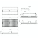 Envision LED-LHB-2FT-3P440-4CCT-HV Linear Highbay: C-Line, 440/410/380w, White Frosted