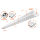 Envision LED-WRP-FR-2FT-3P24-6CCT-UNV 2 FT Frosted Wrap, 24/20/16w, White Frosted