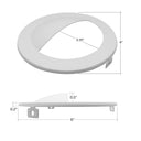 Envision CMD-4-WASH-WH 4" CMD: Wall Wash Trim