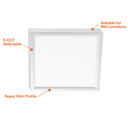 Envision LED-SLDSKSQ-7-15W-5CCT-WH-0/10V 7" SlimLine Surface Mount Square, White